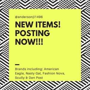 New Listings! Posting Now 💕